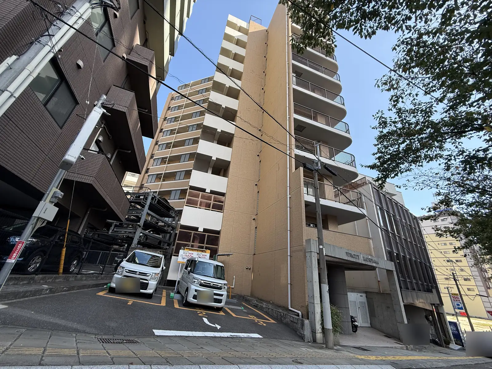 長崎市ビバシティ勝山の街並み
